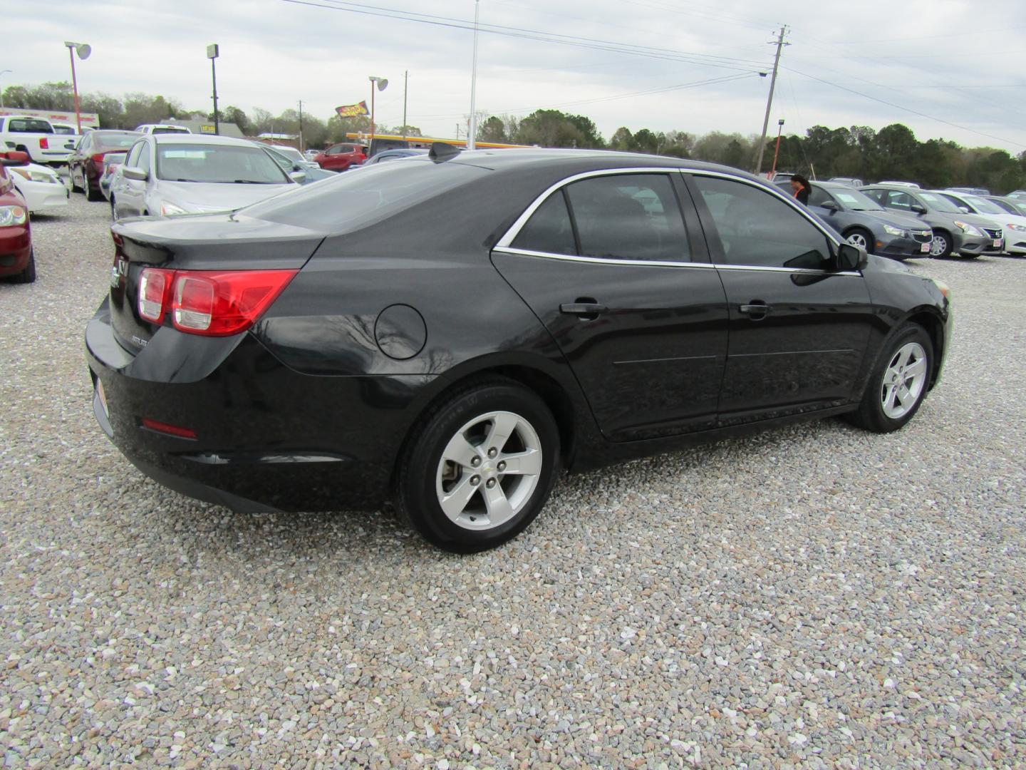 2013 Black /Gray Chevrolet Malibu LS (1G11B5SA1DF) with an 2.5L L4 DOHC 16V engine, Automatic transmission, located at 15016 S Hwy 231, Midland City, AL, 36350, (334) 983-3001, 31.306210, -85.495277 - Photo#7